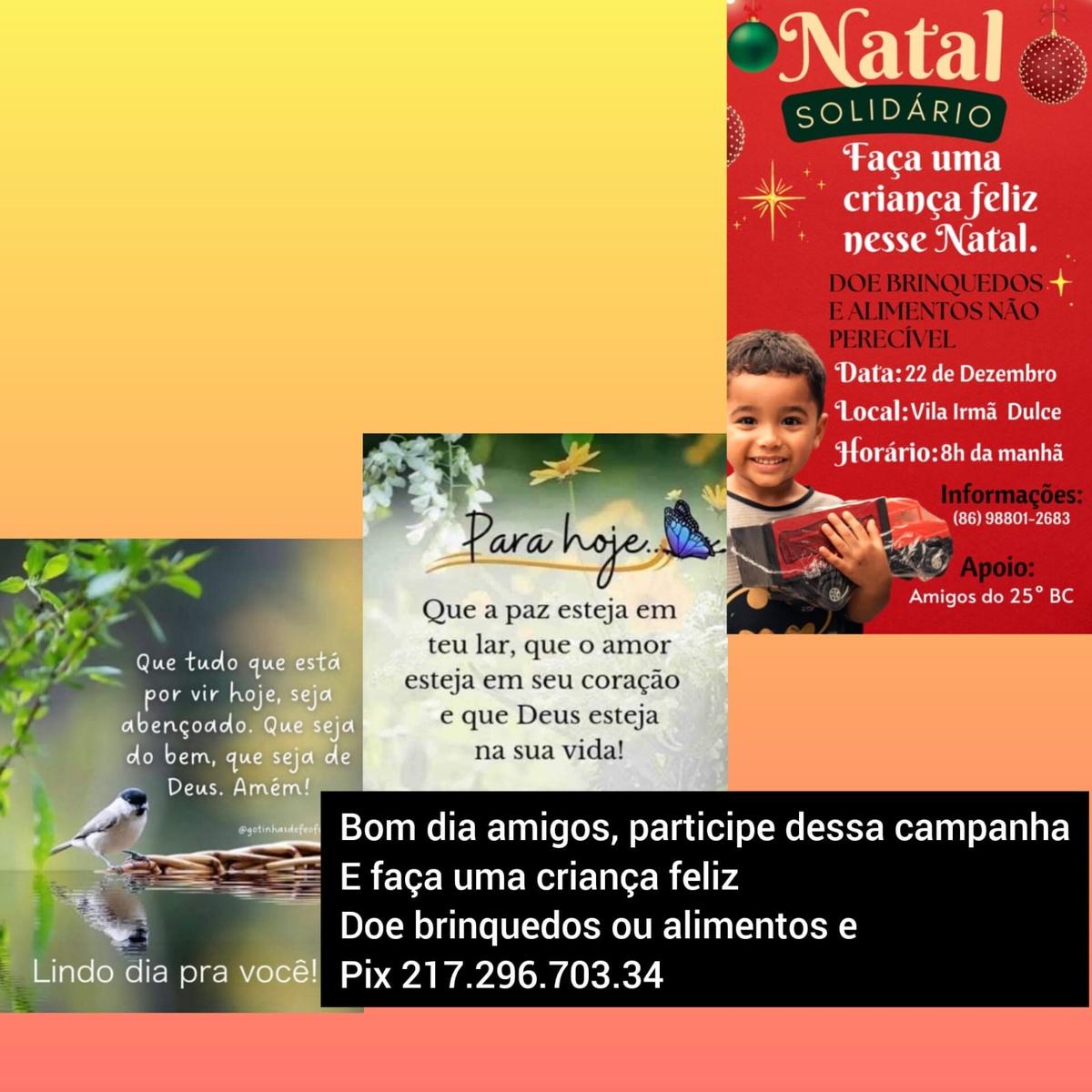Pensamento do dia.