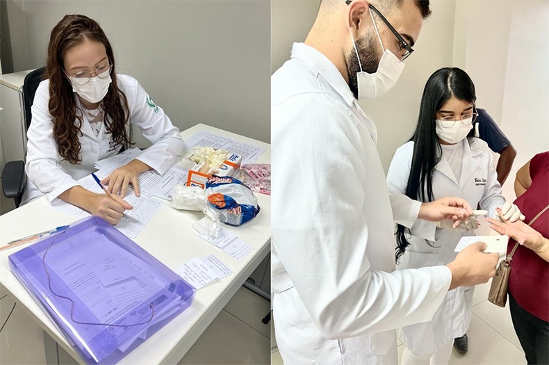 Realiza teste de DNA