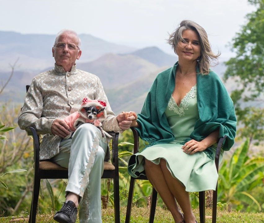 René Marcel Cresson e sua esposa