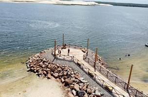 Revitalização da Lagoa do Portinho (Foto: Reprodução/Governo do Piauí)