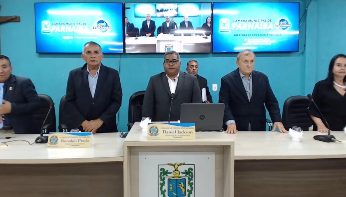 Abertura do ano legislativo de Parnaíba