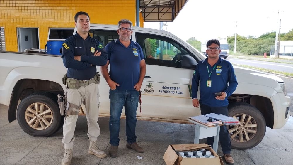Adapi apreende agrotóxicos transportados de forma irregular