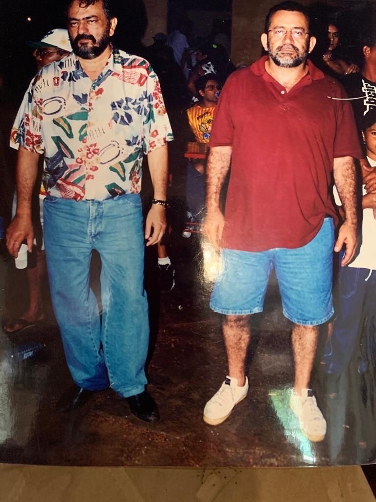 Aqui Zé Ivaldo e Marcus Peixoto (falecido) os verdadeiros criadores da micarina de Esperantina