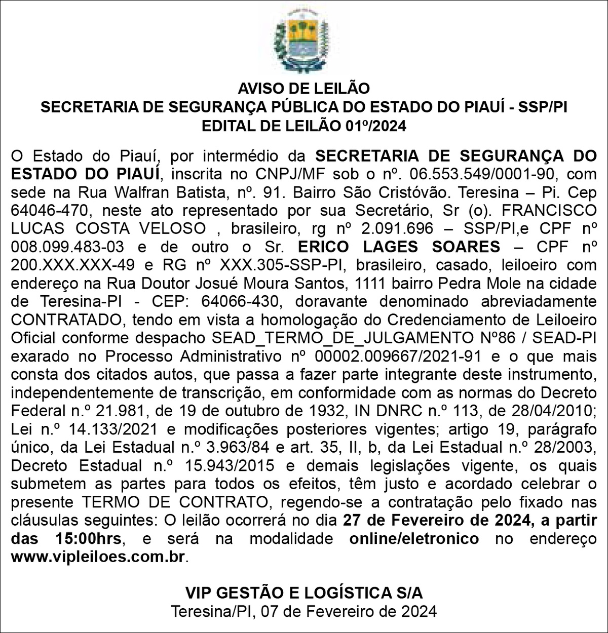 Aviso