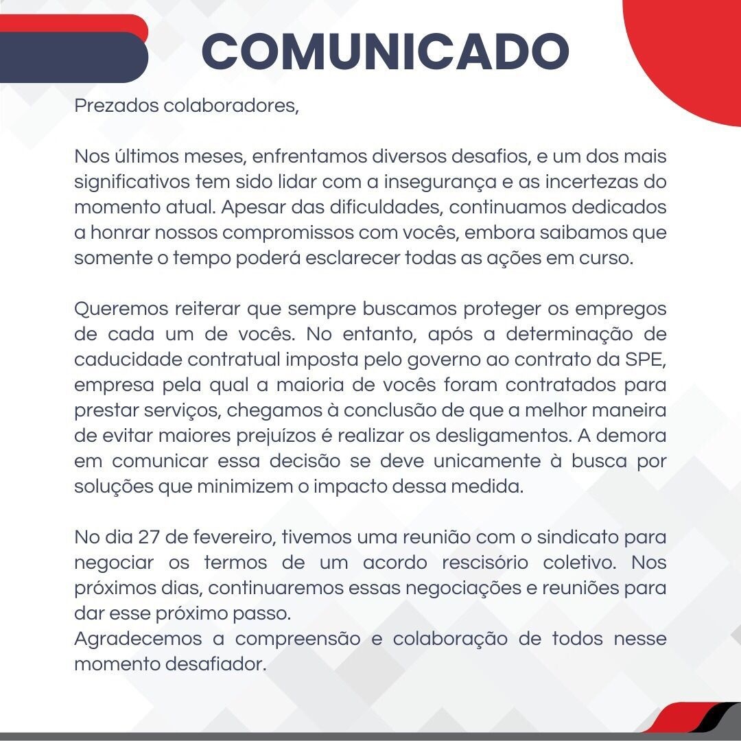 Comunicado