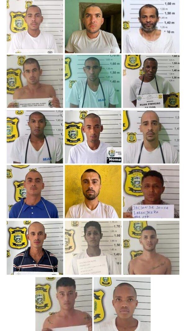 Detentos fogem de penitenciária