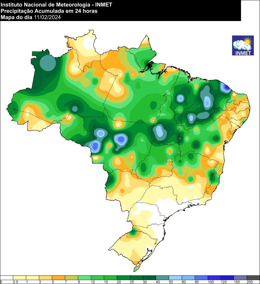 Domingo, dia 11 de fevereiro teve o maior registro de chuva em Teresina neste ano
