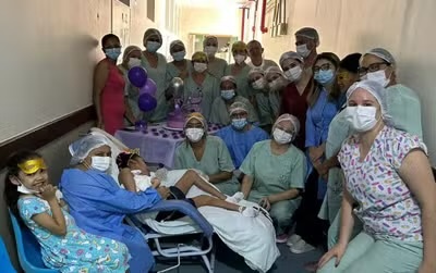 Equipe do Hospital Lucídio Portela organizou a festa da adolescente