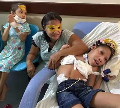 Família de Joseane ficaram realizados com a festa feita para a filha