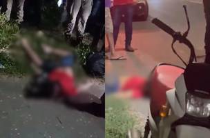 Homem morre após bater em poste na zona Norte de Teresina (Foto: Reprodução)