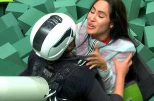 Isabelle e Beatriz venceram a prova de resistência (Foto: Reprodução/ Gshow)