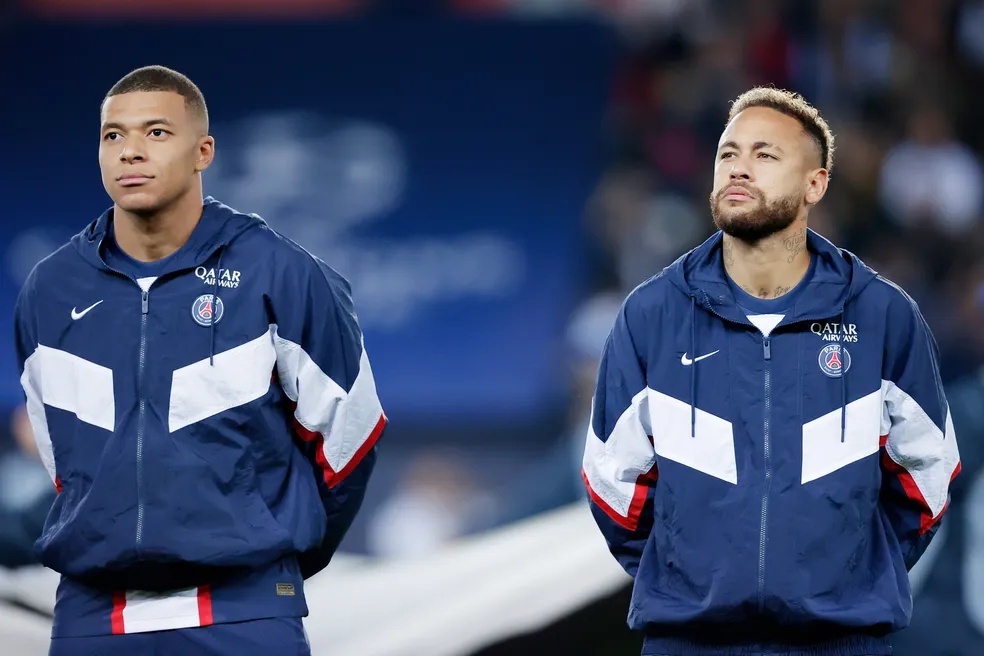 Neymar e Mbappé