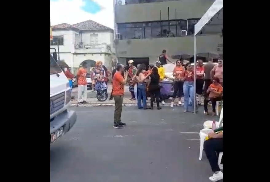 No ato estavam presentes educadores dos campus Floriano, Parnaiba, Campo Maior, Picos dentre outros