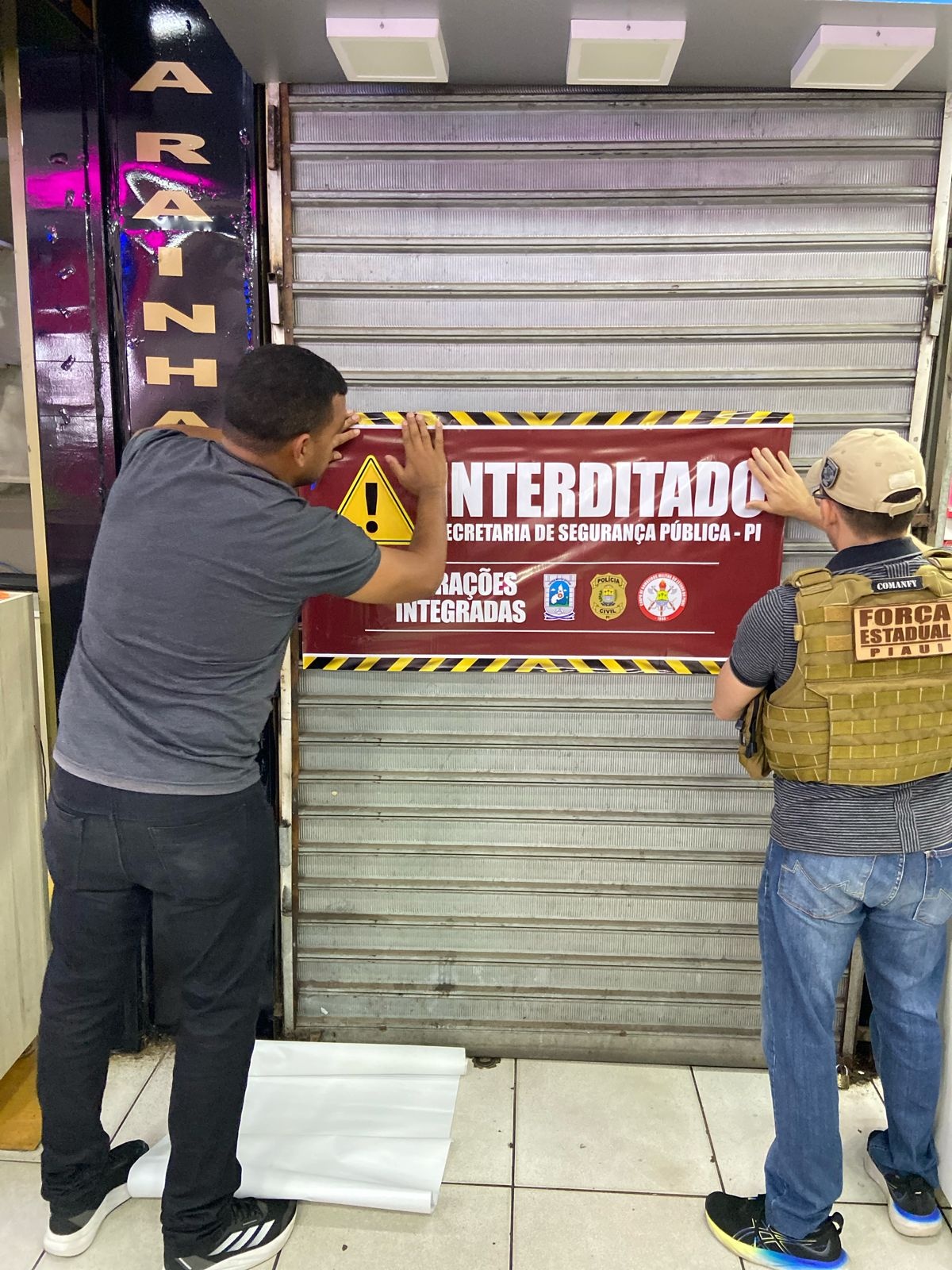 Operação interditados