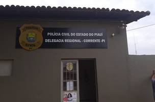 Polícia de Corrente - PI (Foto: Reprodução)