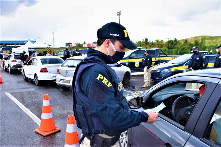Polícia Rodoviária Federal - PRF irá intensificar as fiscalizações nas rodovias durante o Carnaval