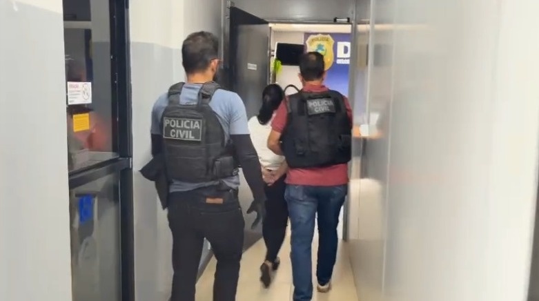 Presa envolvida em desvio de carga