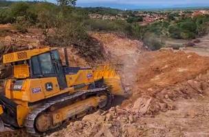 rodovia que interliga os municípios de Domingos Mourão, no Piauí, e Carnaubal, no Ceará. (Foto: Governo do Piauí)