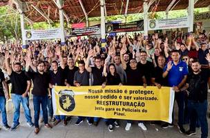 Um movimento consistente mostra a união dos policiais civis Aqui a AGE na APOCEPI (Foto: Reprodução)