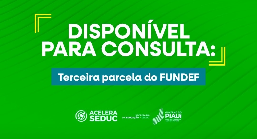 3ª parcela do FUNEF