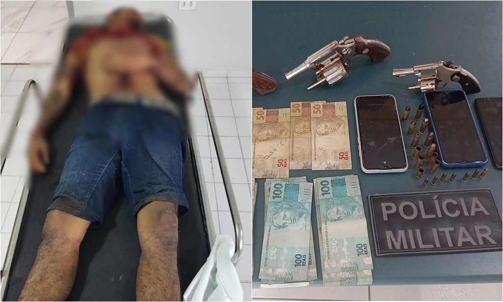 Assaltante morre em troca de tiros com a Polícia no interior do Piauí