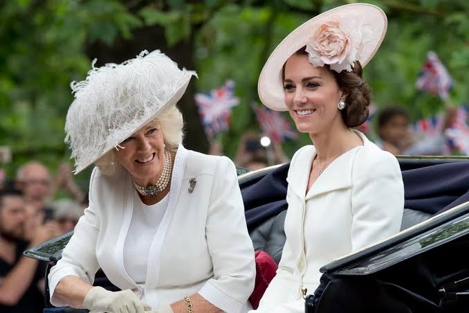 Camilla Parker e a princesa de Gales, Kate Middleton
