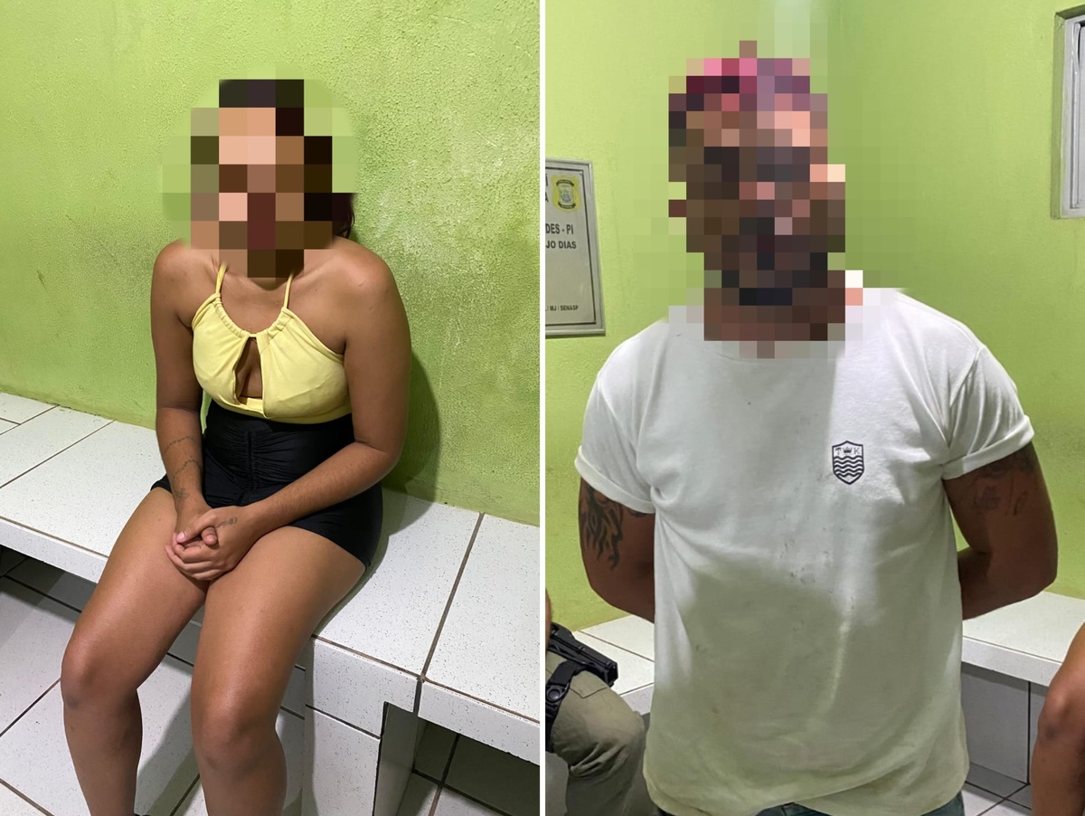 Casal é preso sob posse de entorpecentes e porte ilegal de arma de fogo