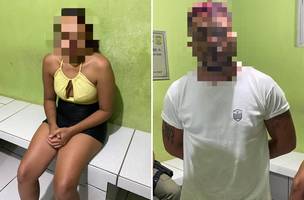 Casal é preso sob posse de entorpecentes e porte ilegal de arma de fogo (Foto: Reprodução)