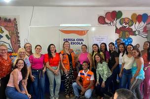 Defesa Civil na Escola (Foto: Reprodução/Sedec)