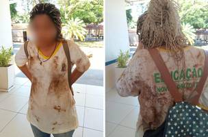 Estudante é pisoteada e xingada de ‘macaca’ e ‘cabelo de bombril’ por alunos em escola de São Paulo (Foto: Reprodução)