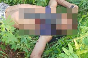 homem é encontrado morto em matagal (Foto: Reprodução)