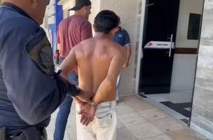 Homem é preso após confessar ter matado a esposa com uma perfuração no períneo, em Cocal do Piauí (Foto: Wendel Veras/Blog do Coveiro)
