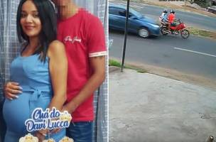 Janderlandia Maria de Lima, de 30 anos, estava grávida de 7 meses. Mãe e filho morreram no acidente (Foto: Reprodução)