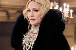 Madonna em Copacabana (Foto: Reprodução/Redes Sociais)
