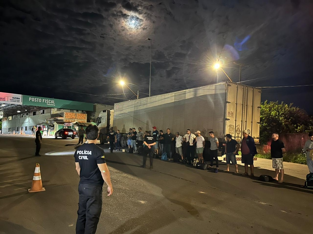 Operação no combate ao tráfico de drogas