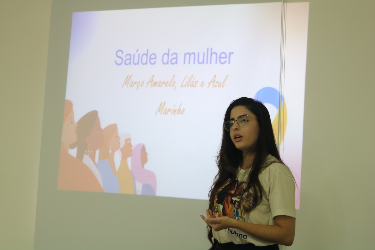 Palestra na clínica DMI