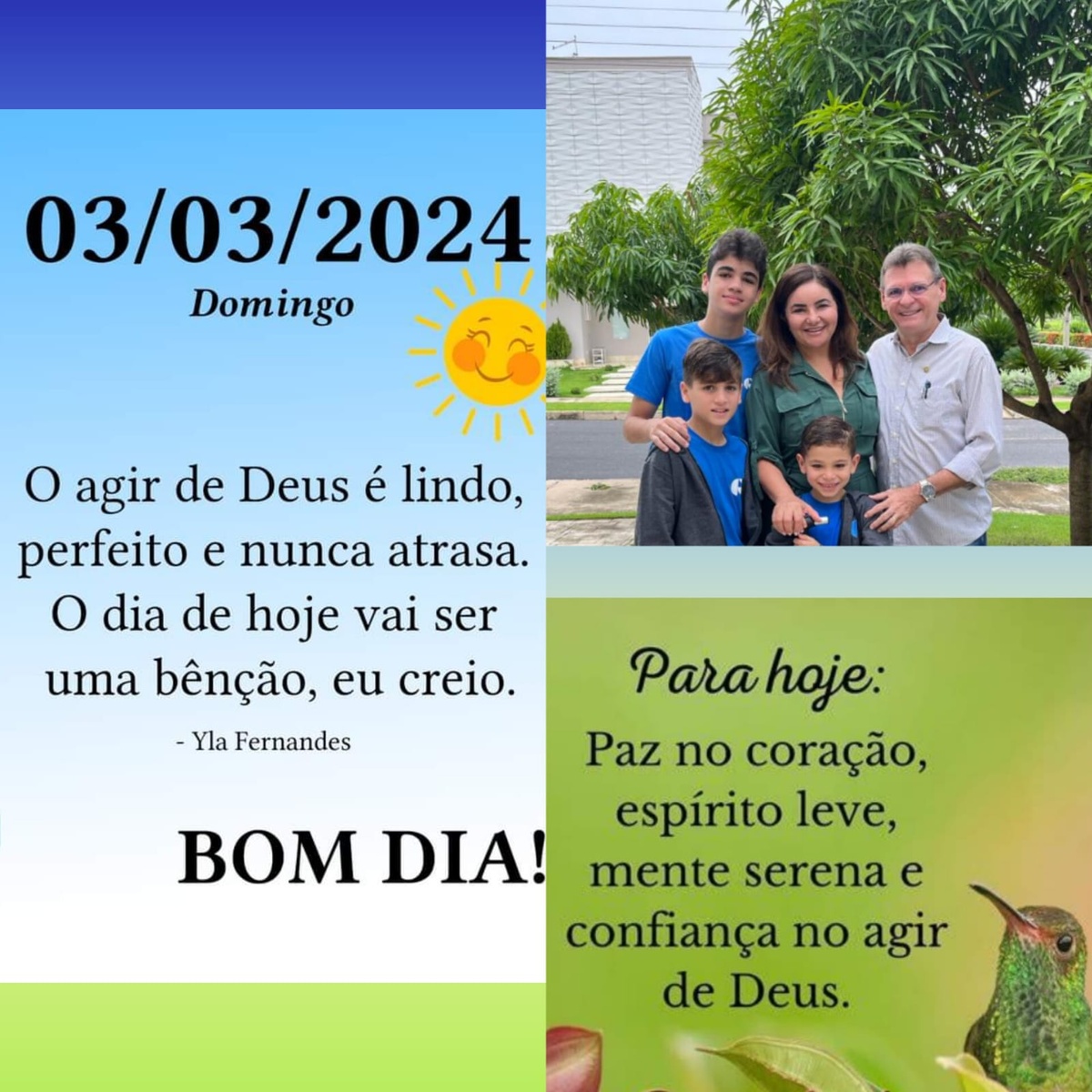 Pensamento do dia