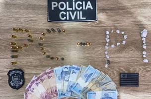 Polícia Civil apreende material ilícito durante busca e apreensão em Luís Correia (Foto: Divulgação/PC-PI)