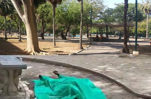 Praça João Luis Ferreira (Foto: Reprodução/Twitter)