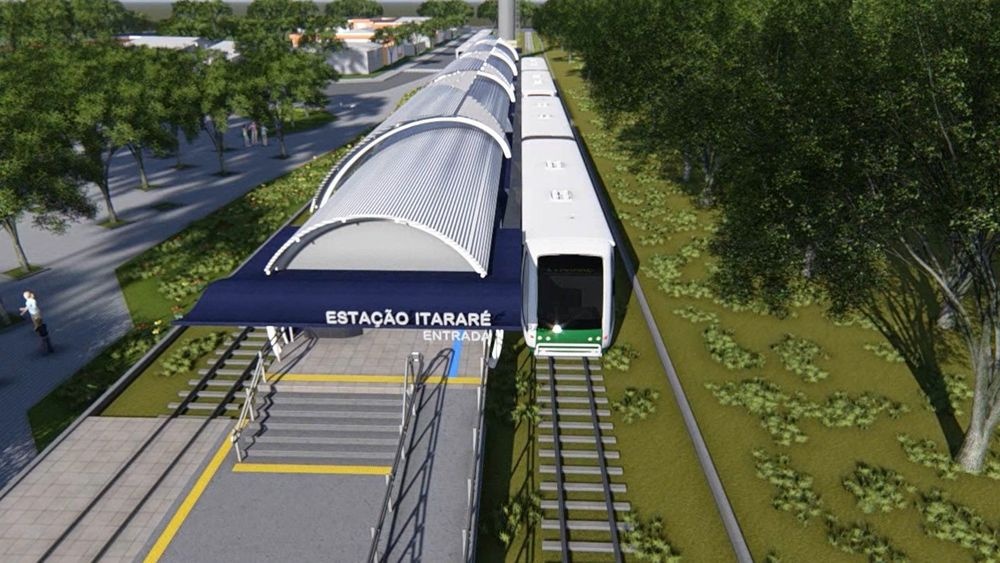 Projeto de ampliação do metrô