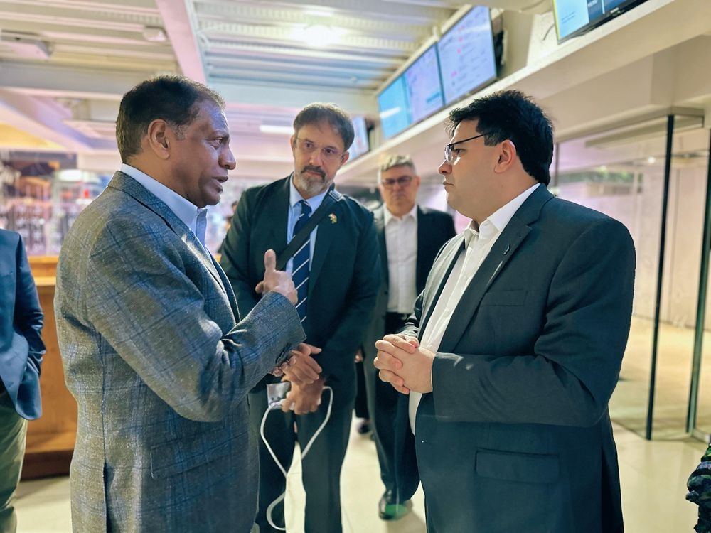 Rafael Fonteles e Mallavarapu Apparao