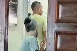 Robinho chega na penitenciária de Tremembé para dar início ao cumprimento da pena (Foto: Reprodução)