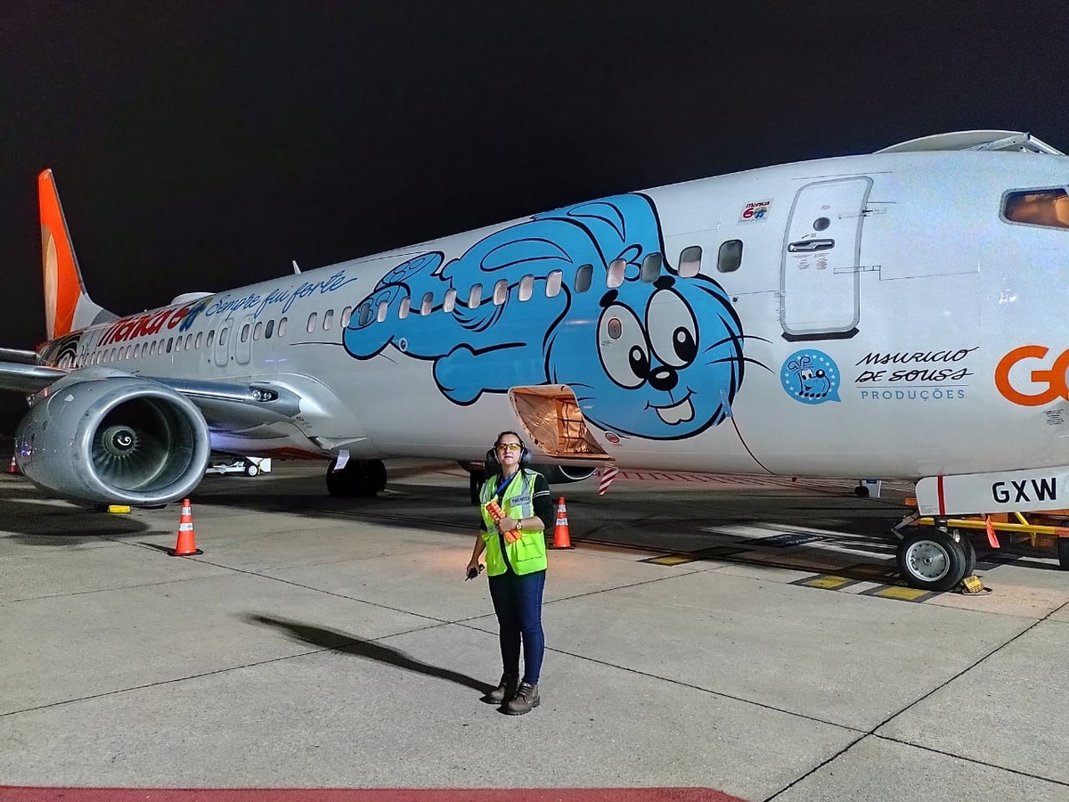 Thaysi Aguiar, Supervisora do Aeroporto de Teresina
