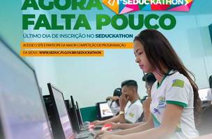 A Seduc vai selecionar 20 alunos e quatro professores, orientadores através do Seduckathon (Foto: Divulgação)