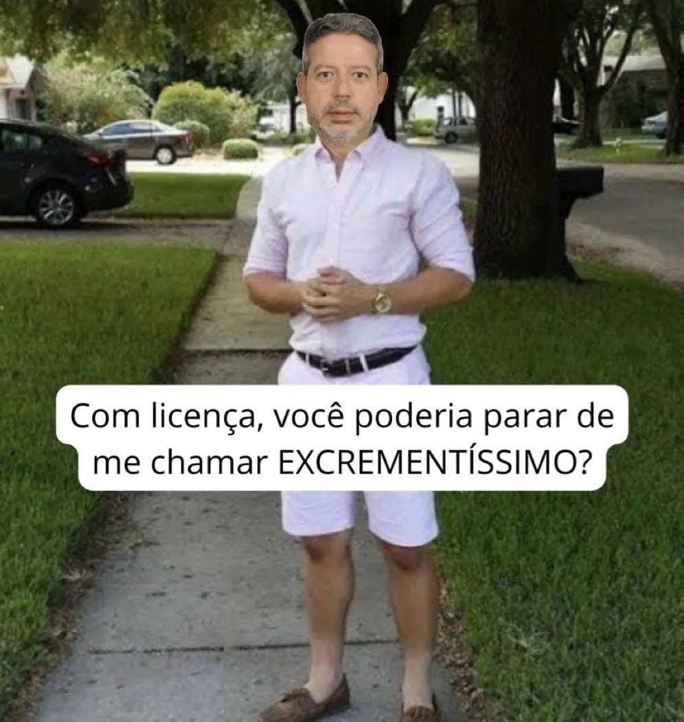 Arthur Lira caiu na gandaia, ou melhor, no memes nas redes sociais
