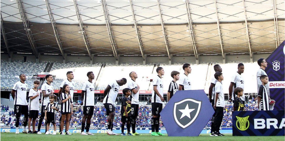 Botafogo é superado pelo Cruzeiro no Mineirão
