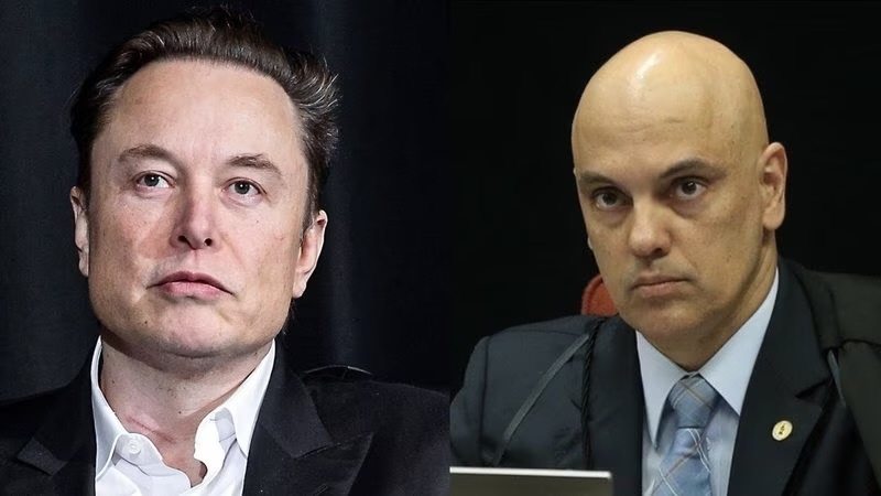Elon Musk ameaça fechar escritórios do X no Brasil após acusar Alexandre de Moraes de “censura”