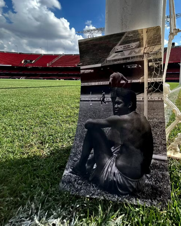 Homenagem do clube ao ex-jogador, Terto.