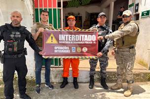 Interdição (Foto: Ascom Polícia Civil)