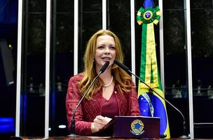 Janaína Farias é a relatora em Plenário  Fonte: Agência Senado (Foto: Agência Senado)